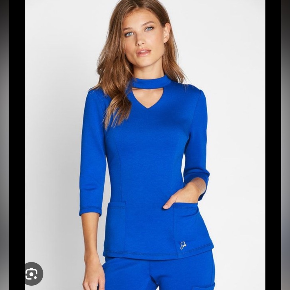 Jaanuu Royal blue 💙scrub lot set - Picture 2 of 8